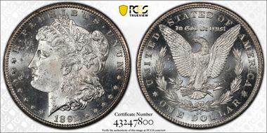 1892-CC $1 MS63