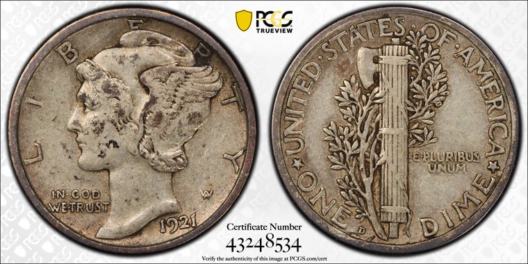 Cert 43248534 - Coin Image