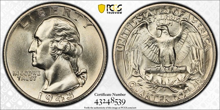 Cert 43248539 - Coin Image