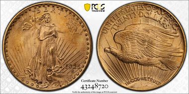 1925 $20 MS67