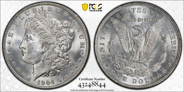 1904-O $1 MS62