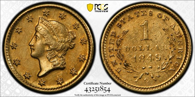 Cert 43251854 - Coin Image