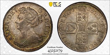 1708 Shil S-3610 3rd Bust MS64