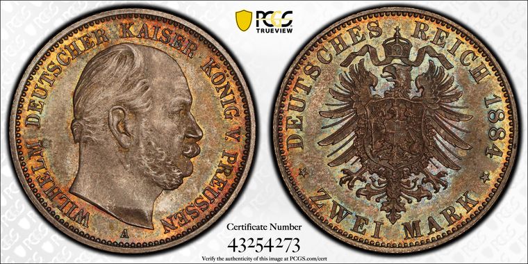 Cert 43254273 - Coin Image