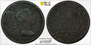 1794 1C S-67, Roman Plicae N1BN