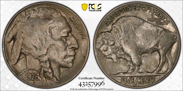 Cert 43257996 - Coin Image