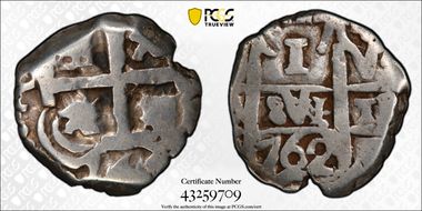 1762-P V-Y Real Calico-451 VF25