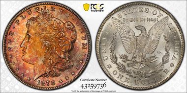 1878-S $1 MS65