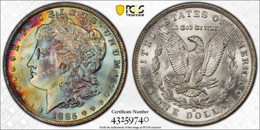 1885-O $1 MS65