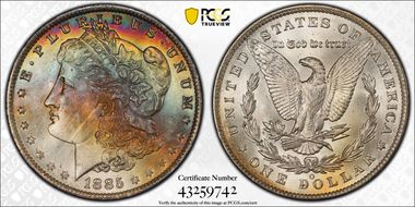 1885-O $1 MS65