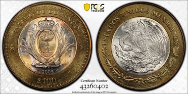 2005-Mo 100 P Durango MS65