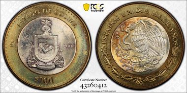 2005-Mo 100 P Colima MS64