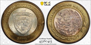 2005-Mo 100 P Chihuahua MS65