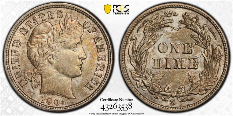 Cert 43263538 - Coin Image