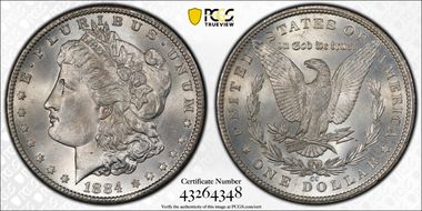 1884-CC $1 MS65