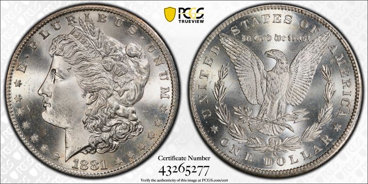 Cert 43265277 - Coin Image