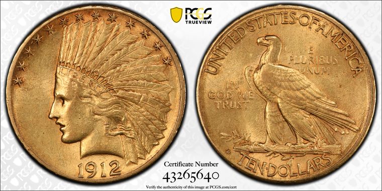 Cert 43265640 - Coin Image