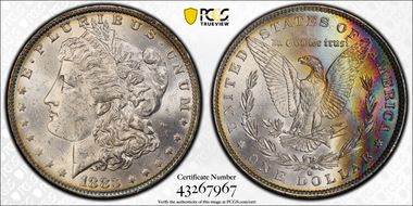 1883-O $1 MS61