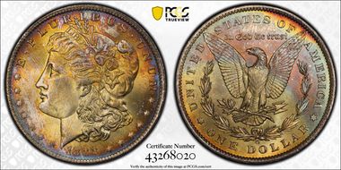 1888-O $1 MS65