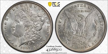 1891-CC $1 MS62