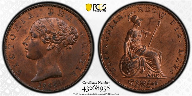 Cert 43268958 - Coin Image