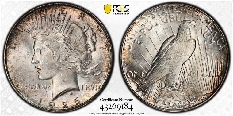 Cert 43269184 - Coin Image