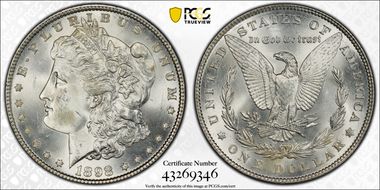 1898 $1 MS66