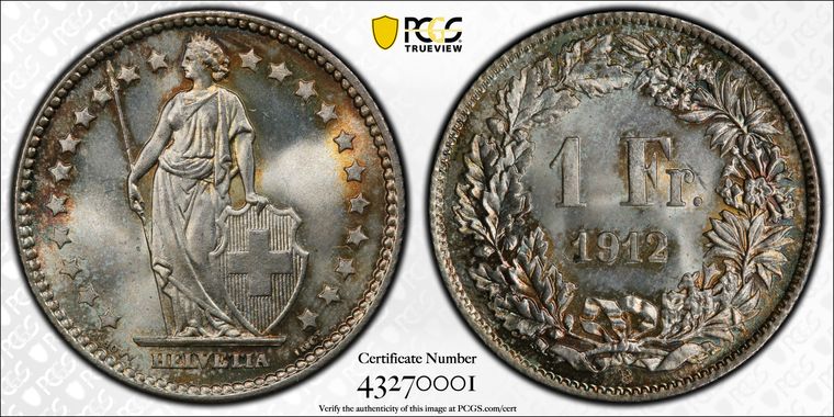 Cert 43270001 - Coin Image