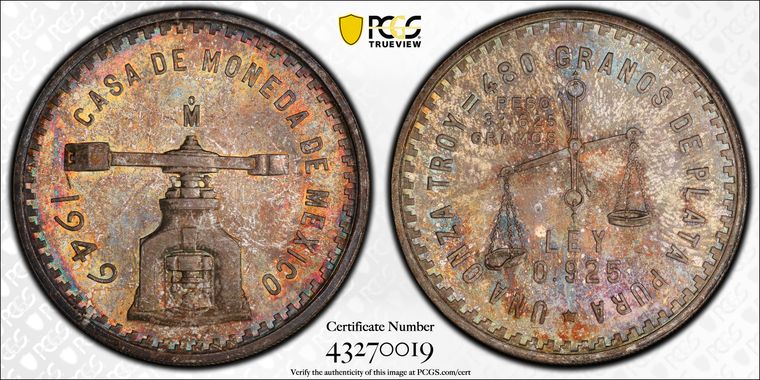 Cert 43270019 - Coin Image