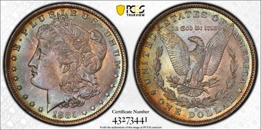 1885-O $1 MS66
