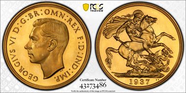 1937 £2 S-4075 PR66