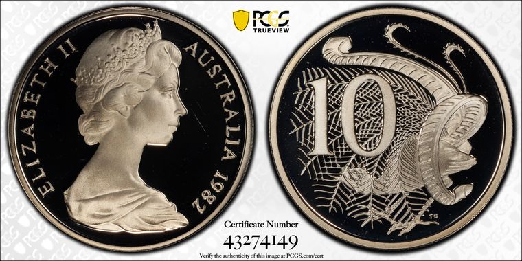 Cert 43274149 - Coin Image