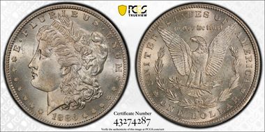 1886-S $1 MS64