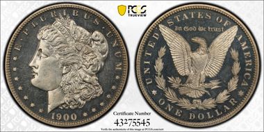 1900 $1 PR63