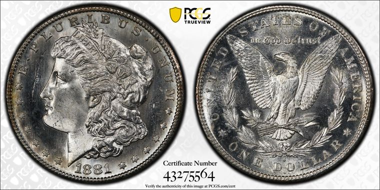 Cert 43275564 - Coin Image