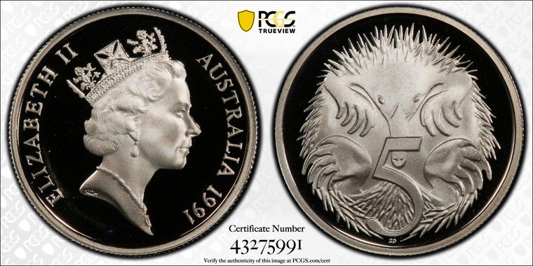 Cert 43275991 - Coin Image