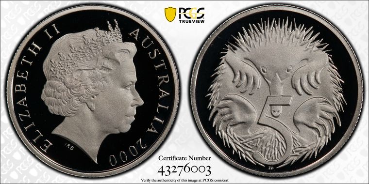 Cert 43276003 - Coin Image