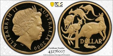 2000 $1 PR69DCAM