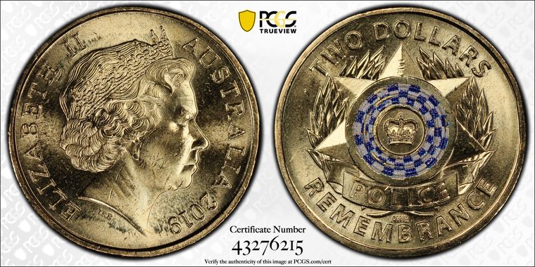 Cert 43276215 - Coin Image