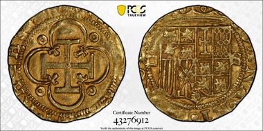 (1504-49)D S Escudo Calico-199 Sevilla AU53