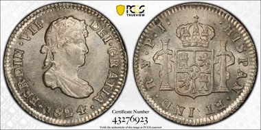 1824-PTS PJ 1/2 R Calico-440 MS64