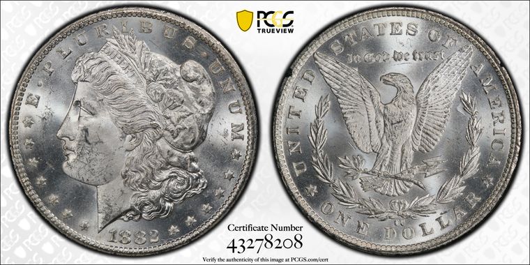 Cert 43278208 - Coin Image