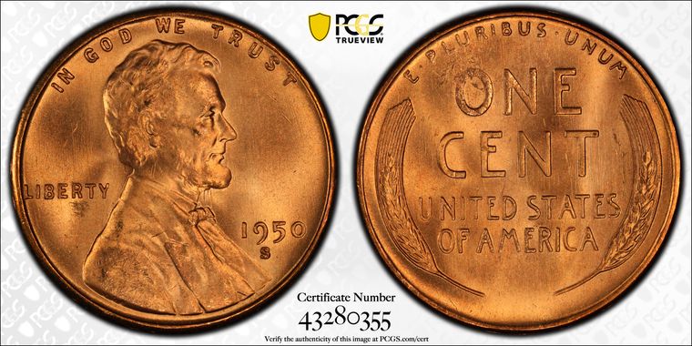 Cert 43280355 - Coin Image