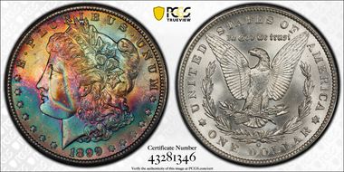 1899-O $1 MS65+