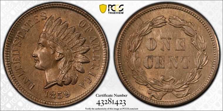 Cert 43281423 - Coin Image