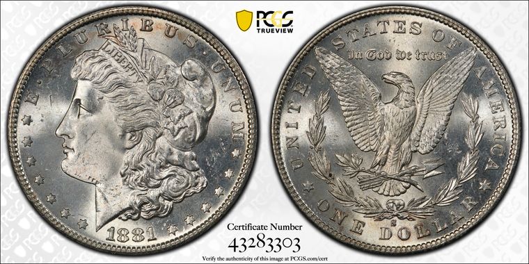 Cert 43283303 - Coin Image