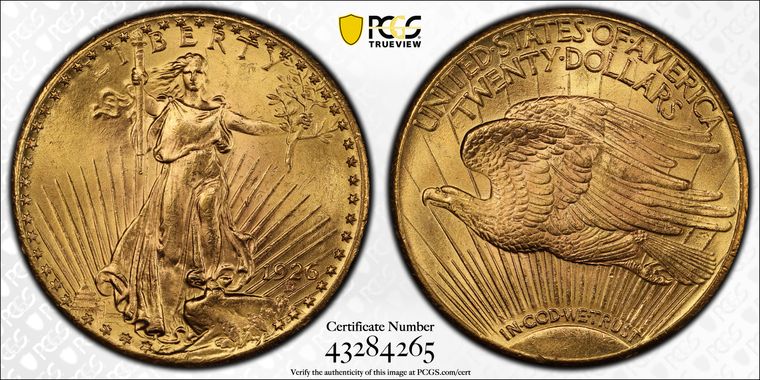 Cert 43284265 - Coin Image