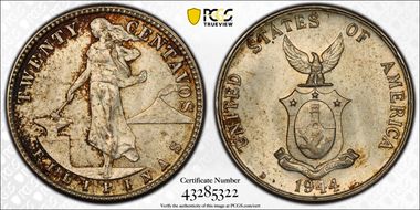 1944-D/S 20C Allen-12.04a MS64