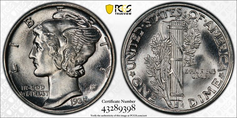 Cert 43289398 - Coin Image