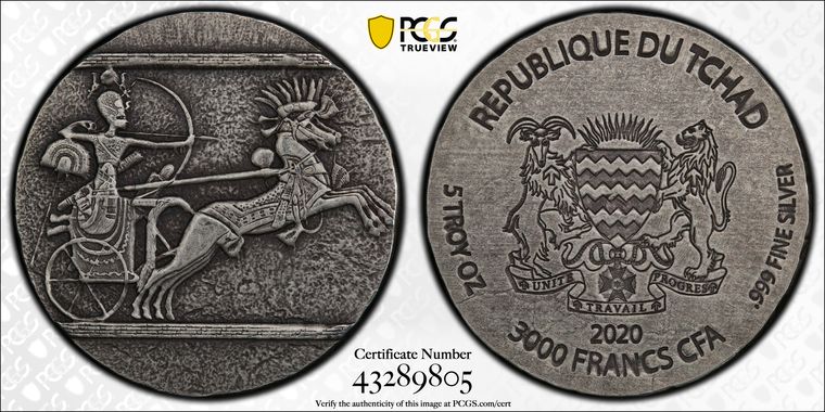 Cert 43289805 - Coin Image